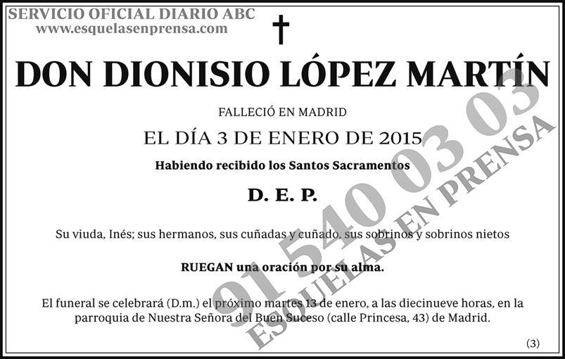 Dionisio López Martín